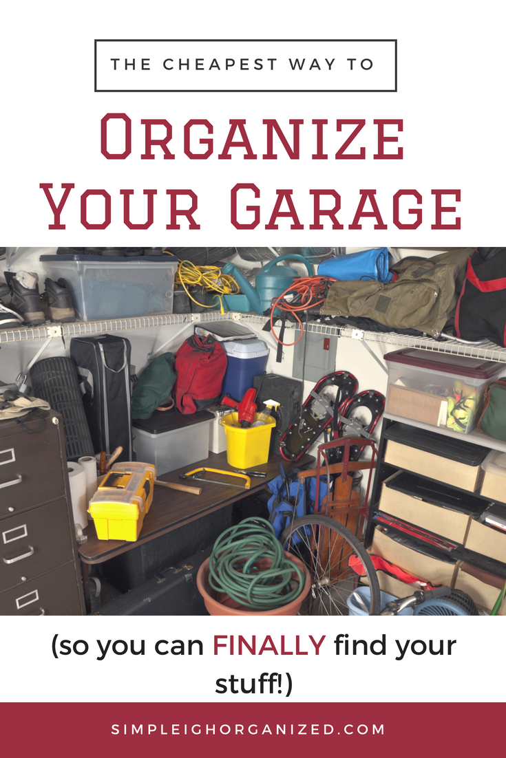 declutter garage